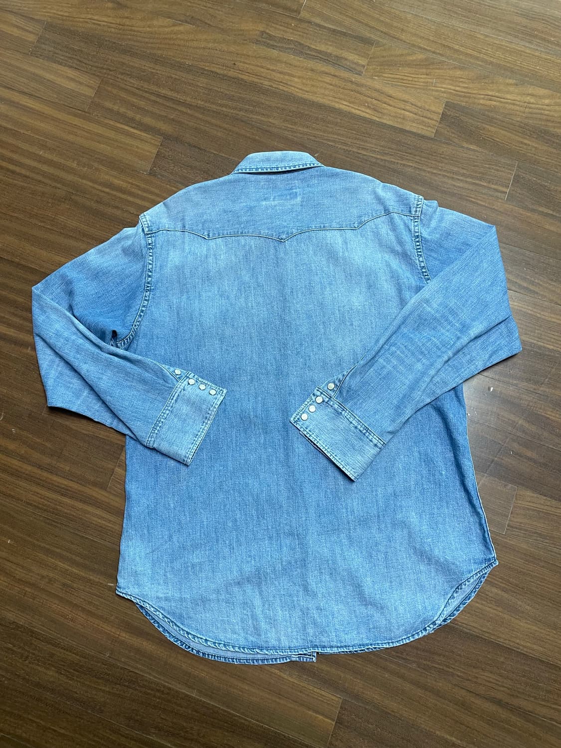 폴로랄프로렌 데님 웨스턴 셔츠 L 상품이미지2