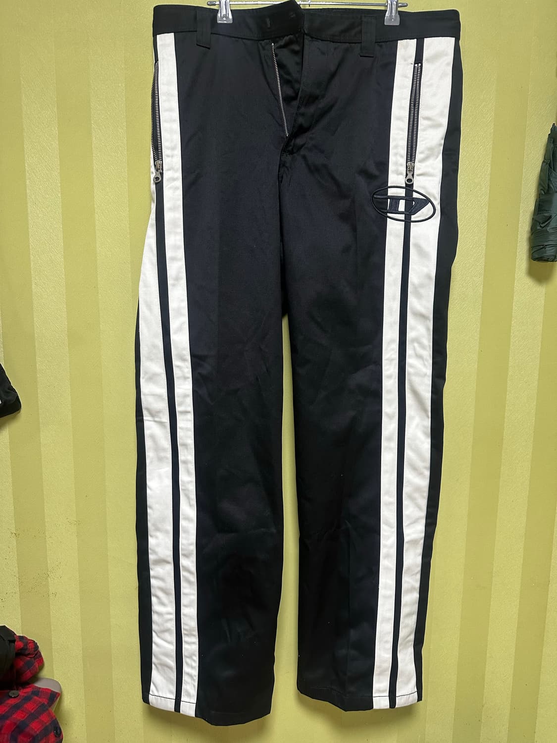 디젤 P-베크 바이커 팬츠 블랙 50 상품이미지1