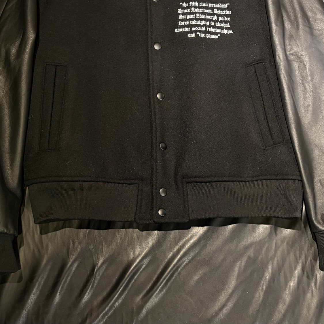 프로젝트 지알 바시티 자켓 상품이미지5