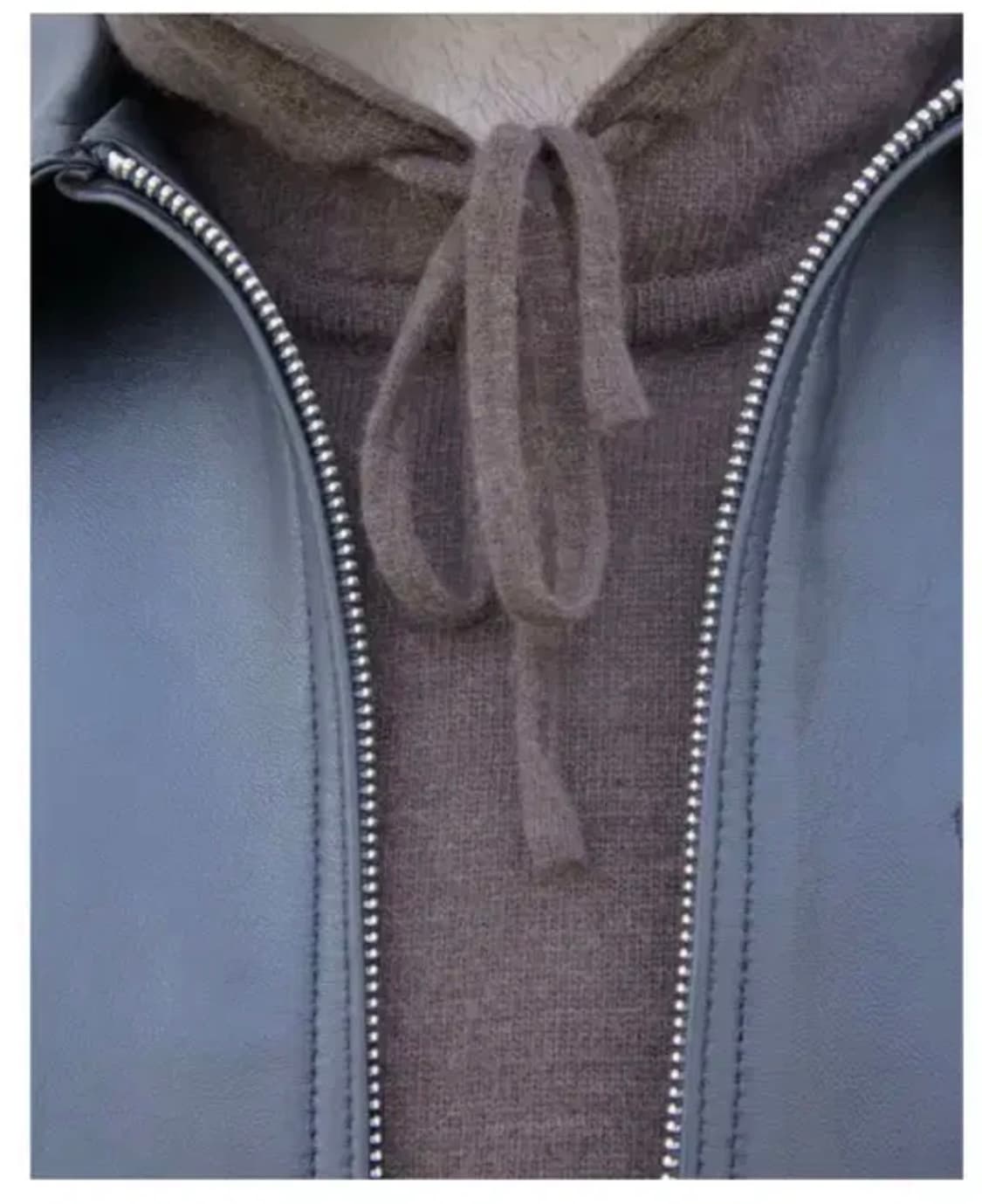 (4, brown) mudule 머듈 니트 후드 브라운 상품이미지1