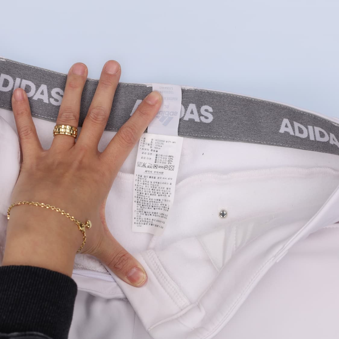 [28] 아디다스 여성 골프바지 기모팬츠 1210H2 상품이미지5