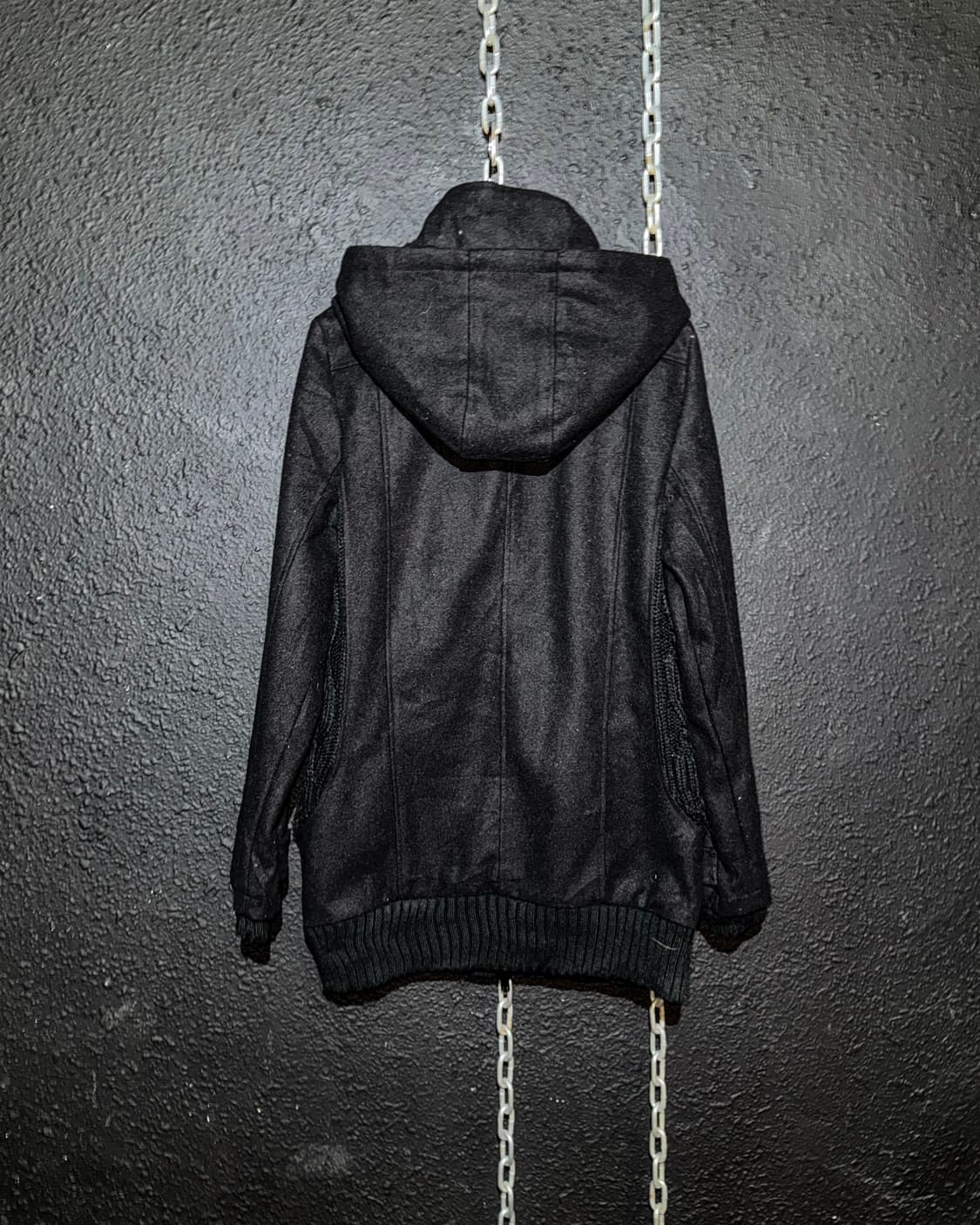 Black Hooded Zip Jacket 상품이미지6