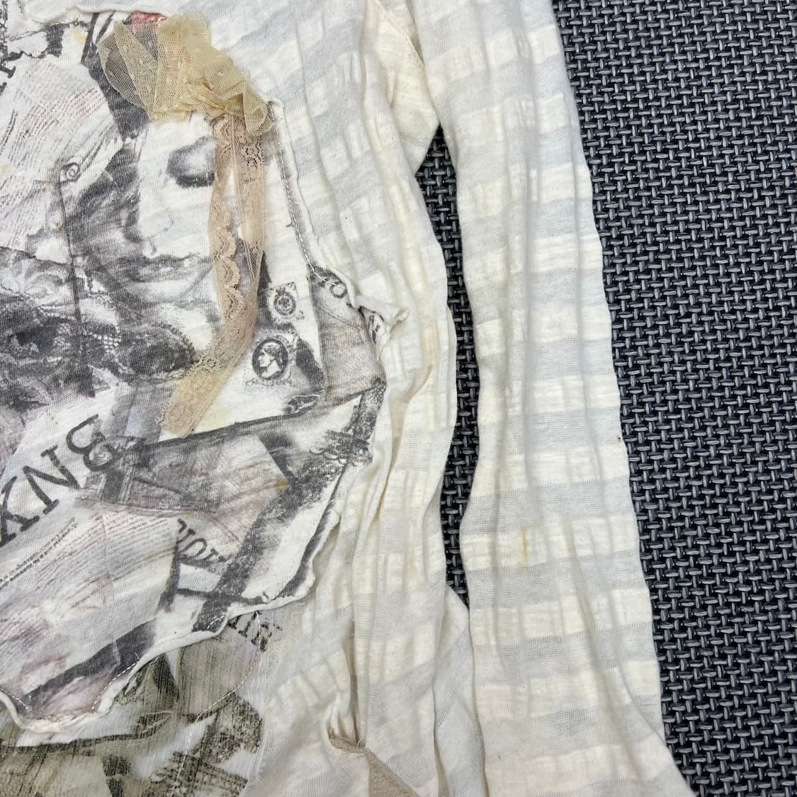 착샷O 빈티지 엔젤코어 페어리 레이스 롱슬리브 상품이미지4