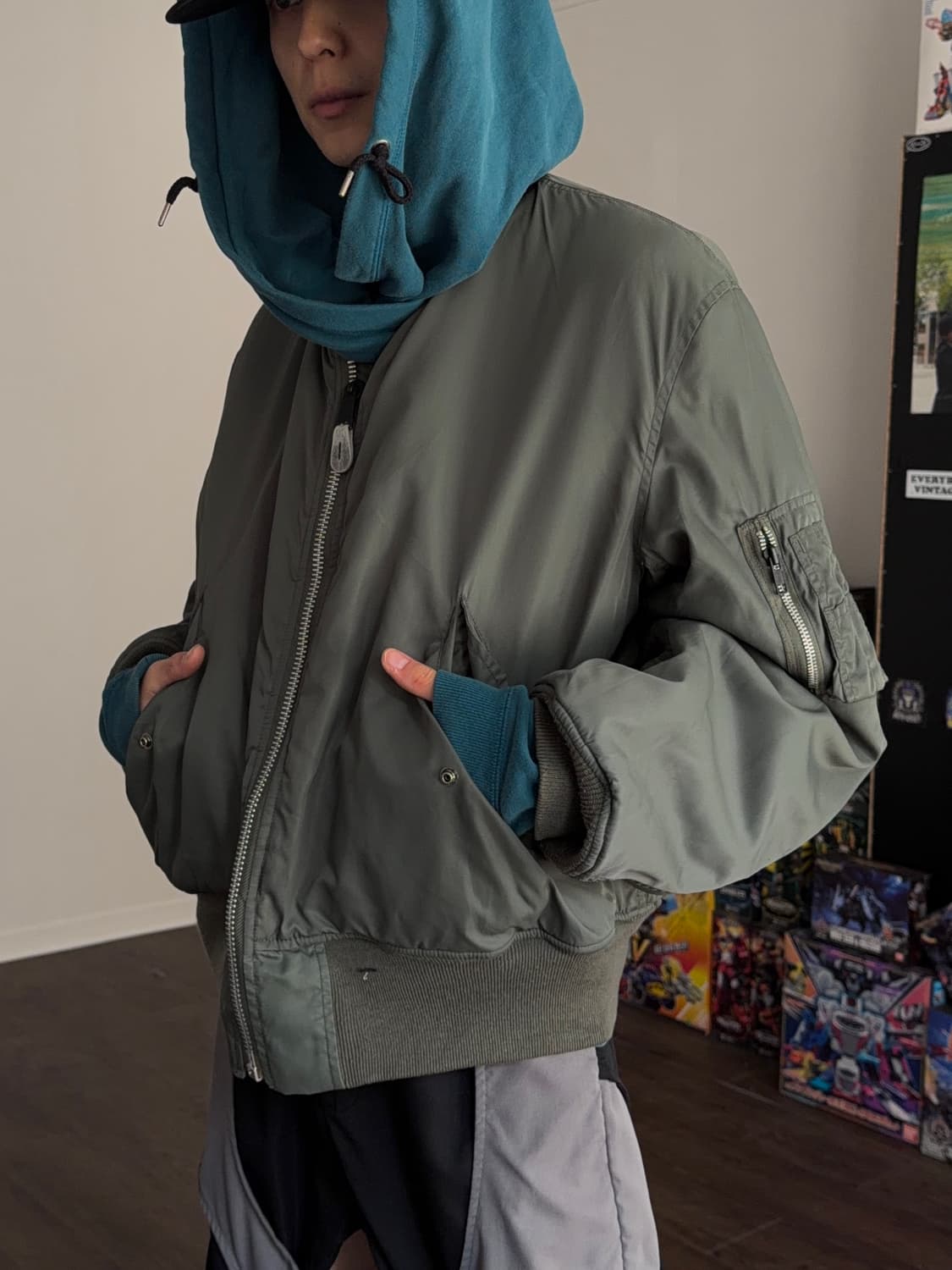 리버서블 퍼포먼스 봄버 상품이미지5