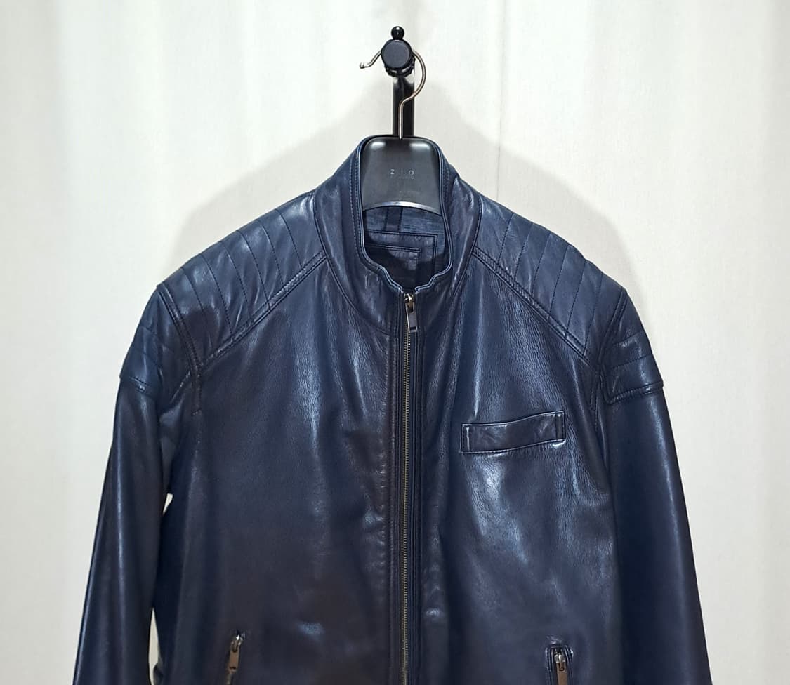 (택포) 워모 싱글라인 양가죽 자켓 105 B24 상품이미지2