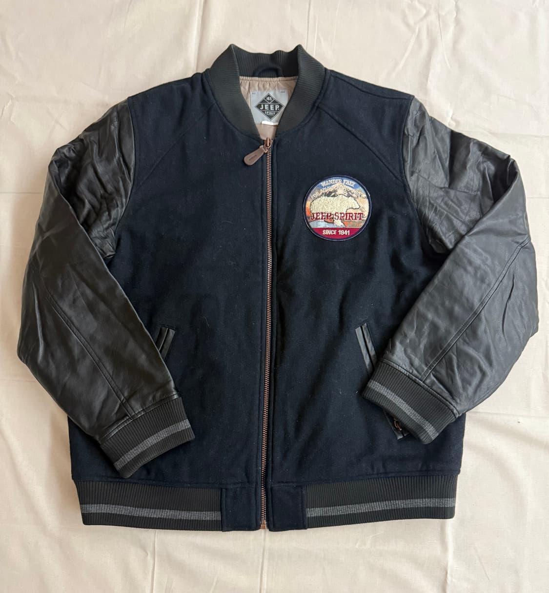 Jeep 드리밍레더자켓 상품이미지1