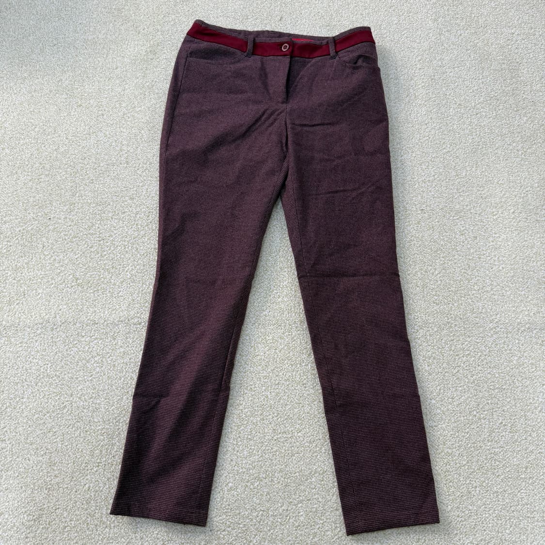 [67] 팬텀 골프웨어 여성 체크 바지팬츠 1223T1 상품이미지1