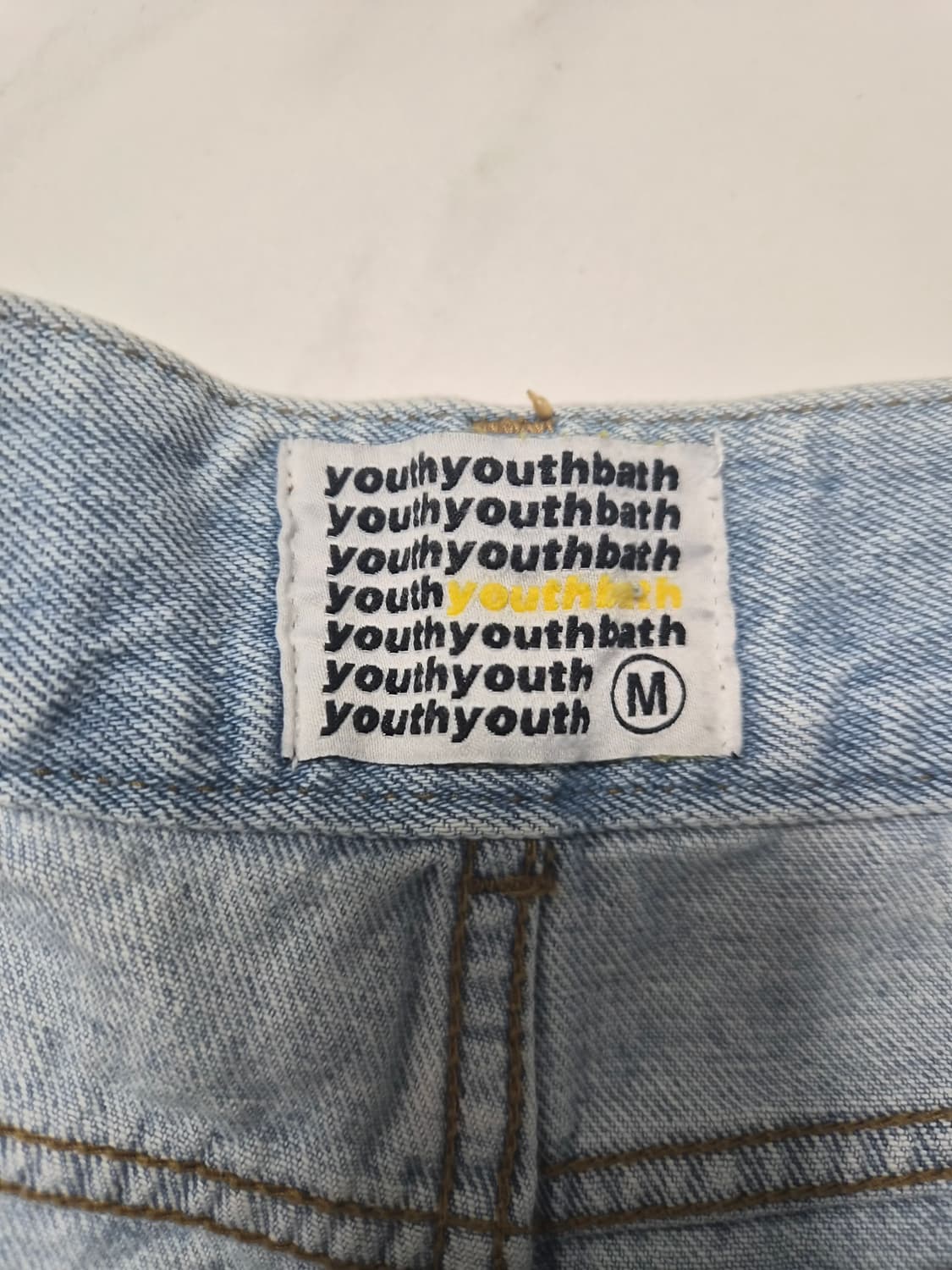 유쓰배쓰 리폼 데님바지 상품이미지3