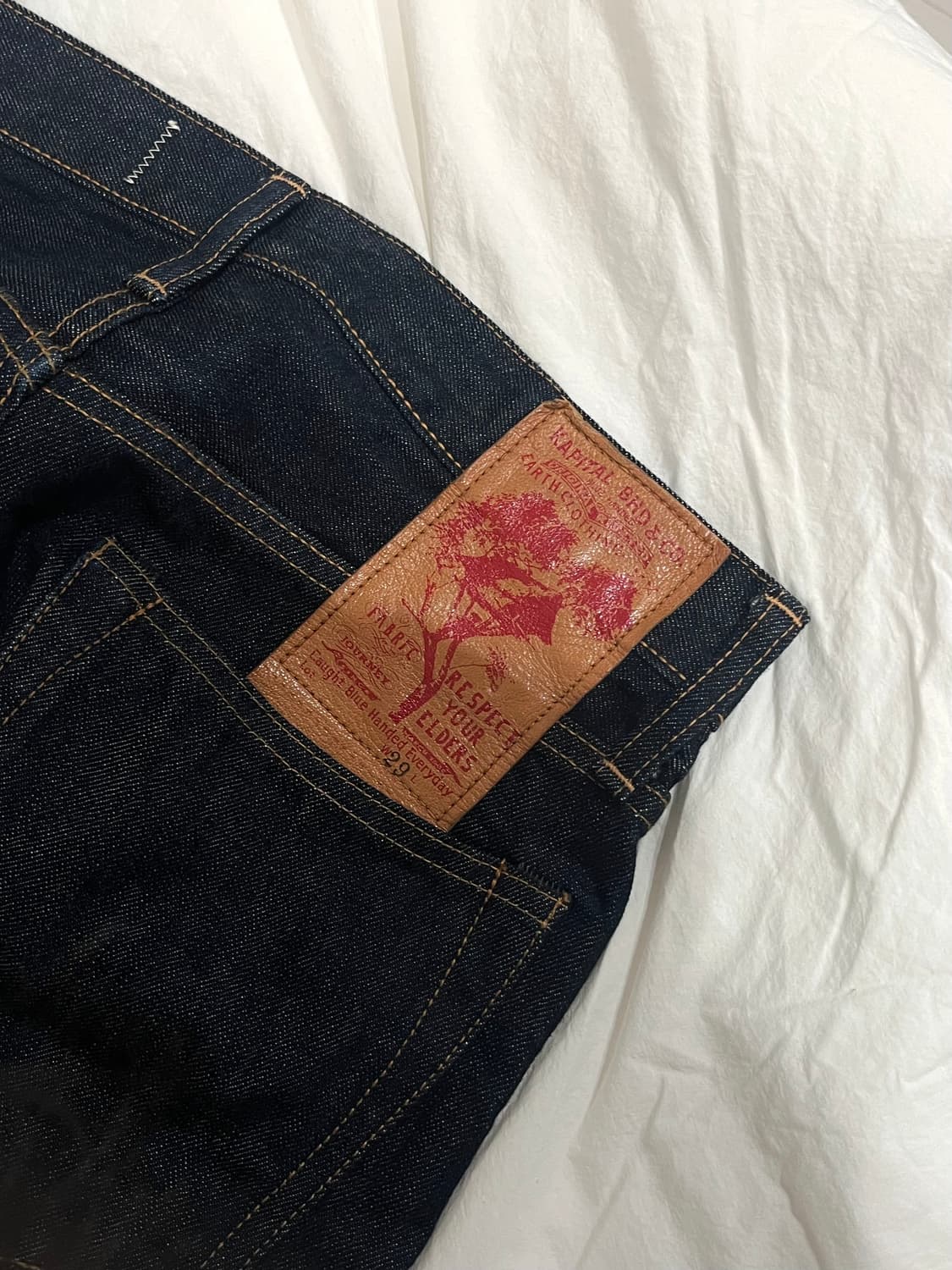 캐피탈 부츠컷 인디고 데님 29 상품이미지6