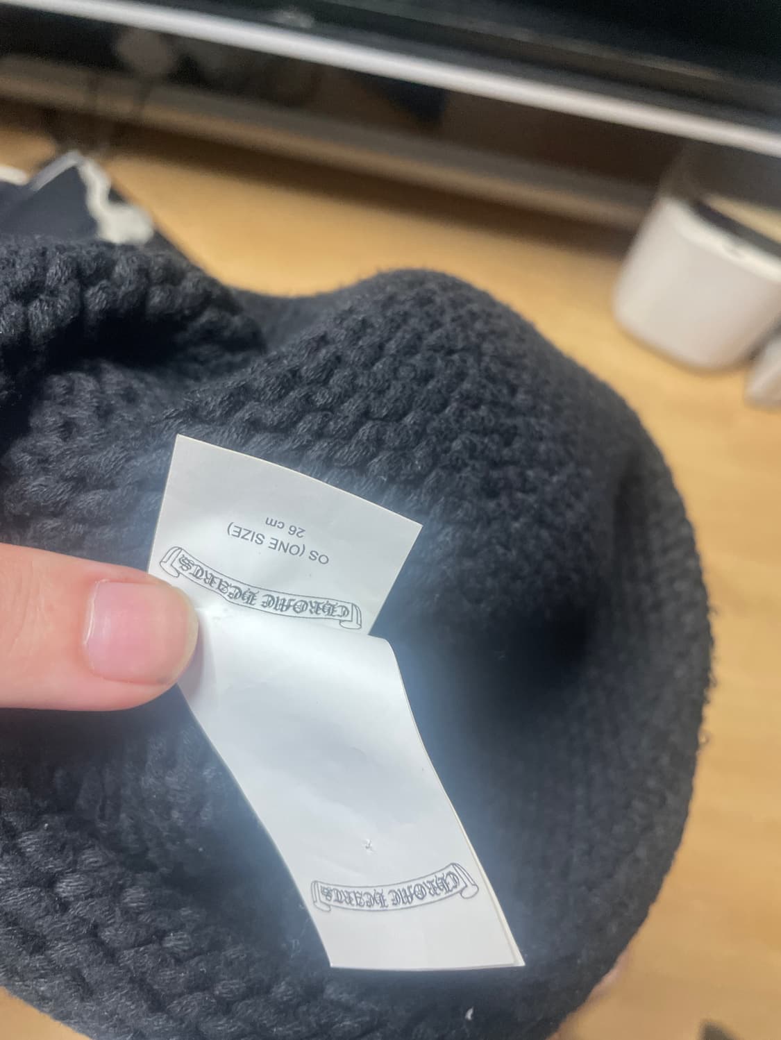 크롬하츠 크로스 패치 비니 상품이미지5