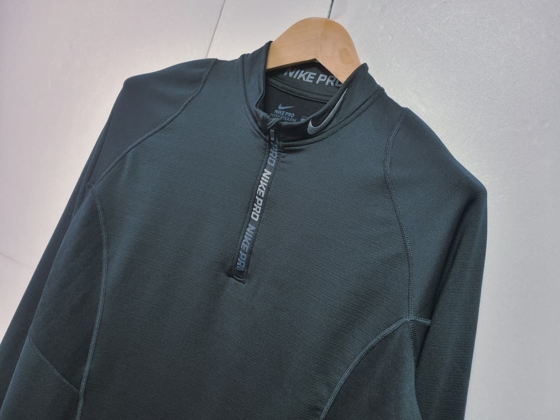 남성 구형 나이키 프로 PRO 하이퍼웜 반집업 기능성 긴팔 티 트레이닝복 상품이미지2
