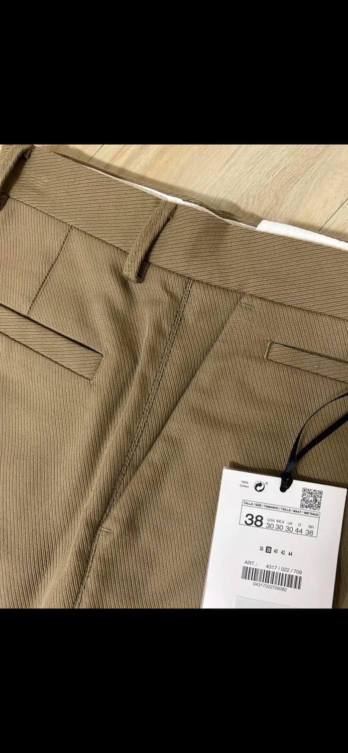 자라 리미티드에디션 남성 면 팬츠 상품이미지6