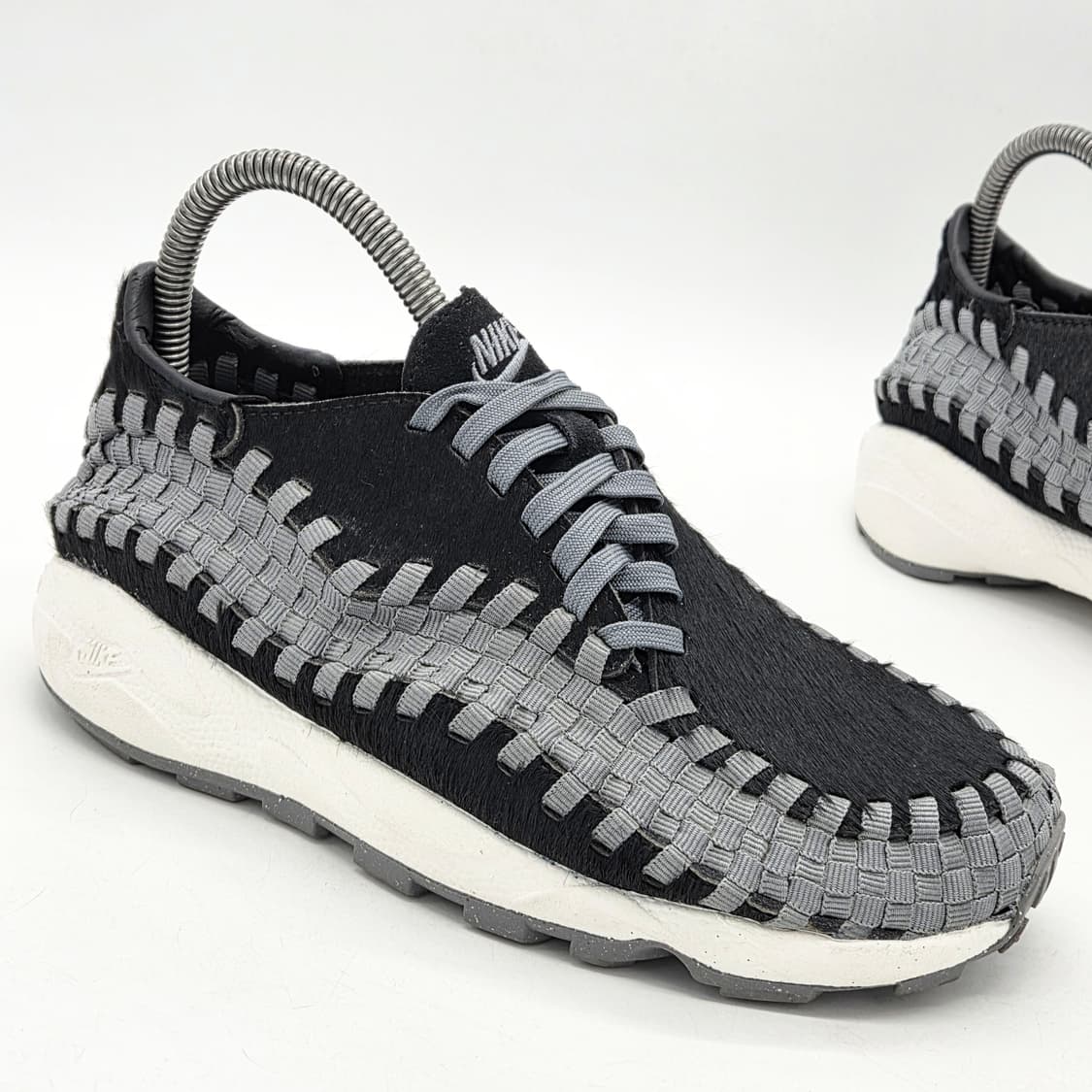 나이키 우먼스 에어 풋스케이프 우븐 블랙 앤 스모크 그레이 (240) 상품이미지5