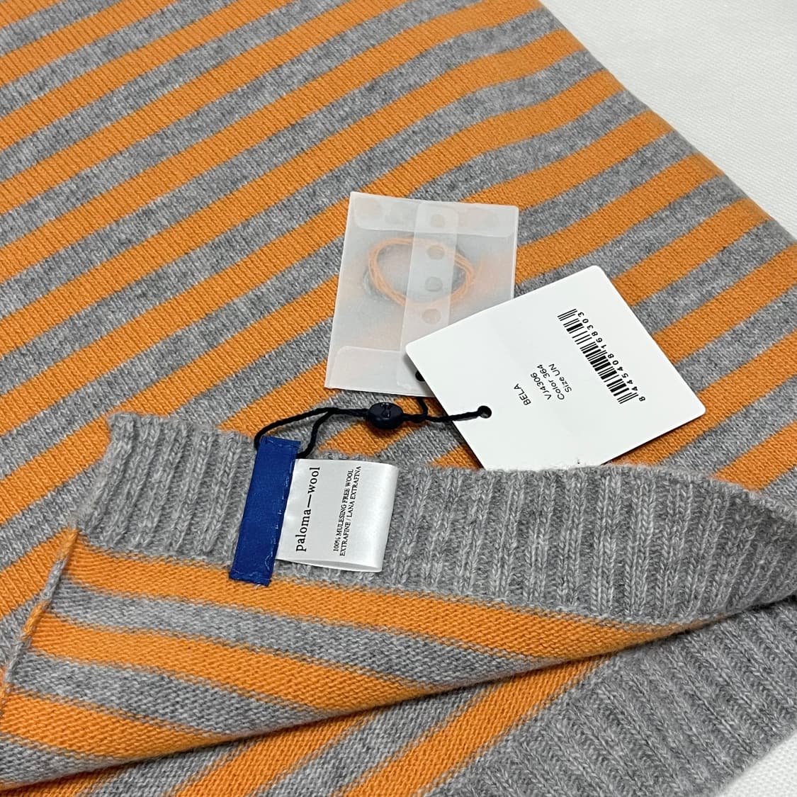 팔로마울 Bela 스트라이프 머플러/그레이 상품이미지3