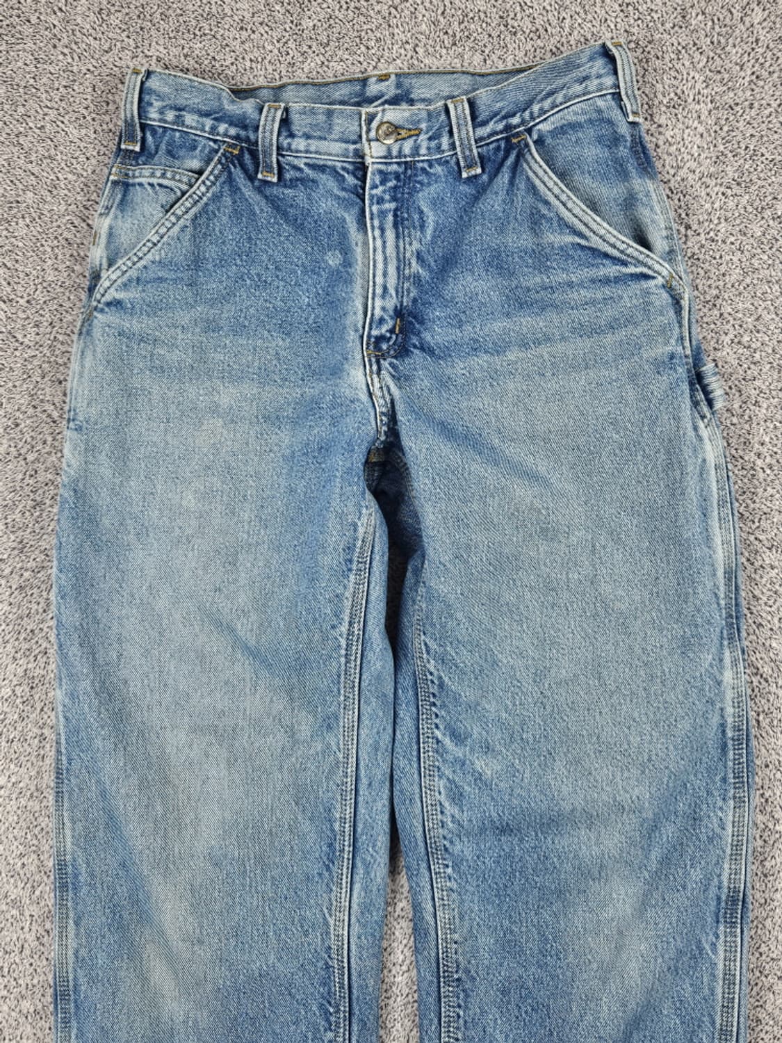 칼하트 헤비 플란넬 체크 데님 워크 팬츠 ( 31" ) / 10047 상품이미지5