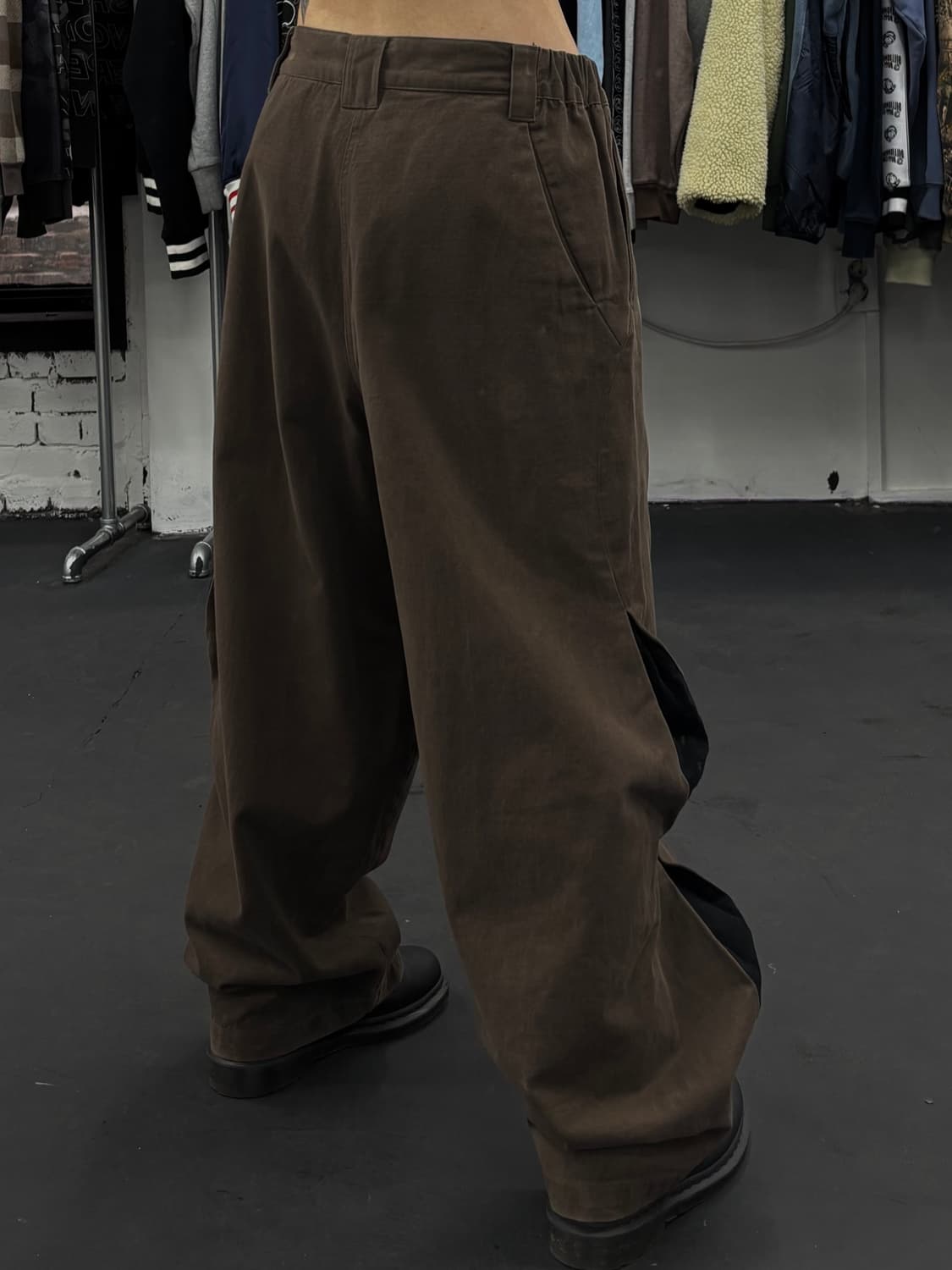 Lores 절개 코튼 팬츠 상품이미지5