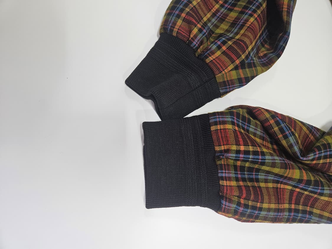 빈티지 체크 자켓 상품이미지4