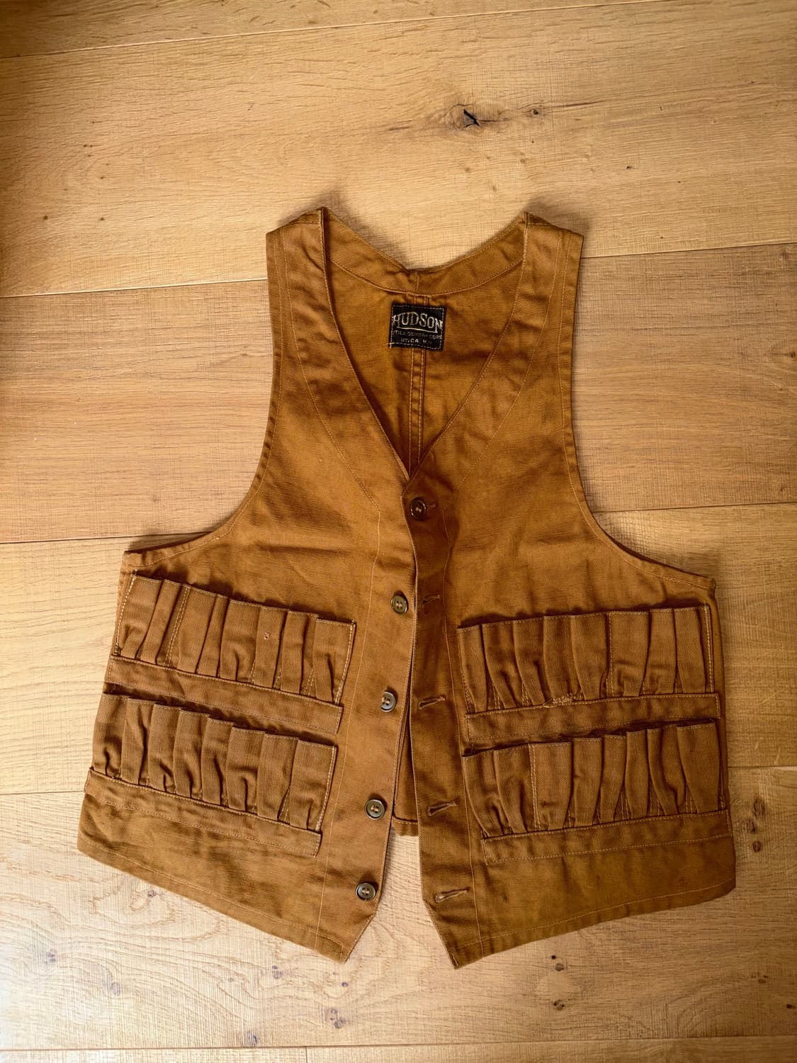 hudson 프릴 빈티지 조끼 상품이미지1