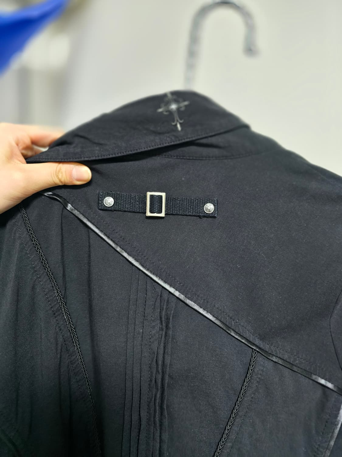 오즈온 오즈크로스 긱시크 락 펑크 고스 셔츠 큐빈티지 케토하우스 와이즈걸 상품이미지4