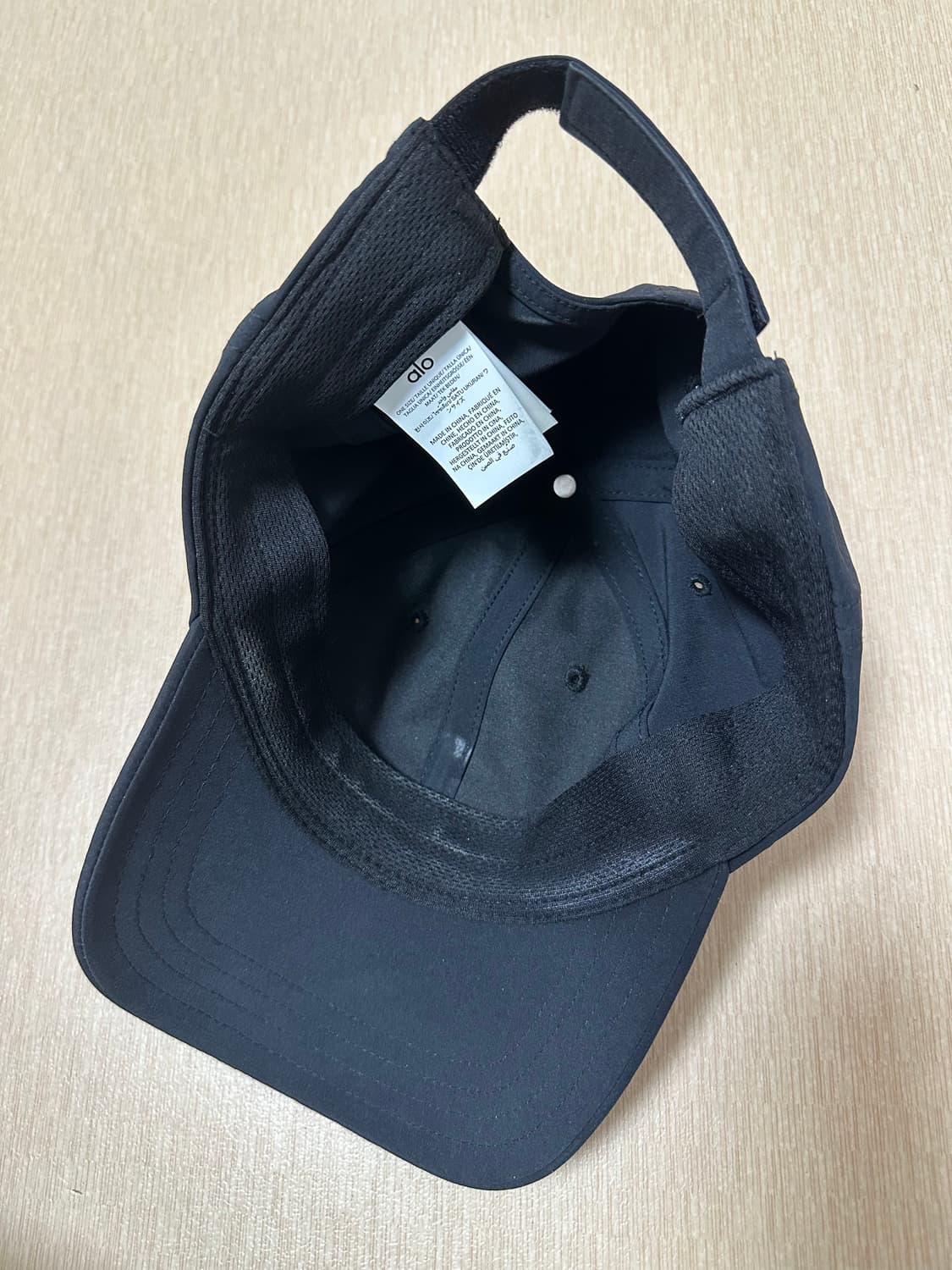 알로 요가 퍼포먼스 오프 듀티 캡 블랙 상품이미지4