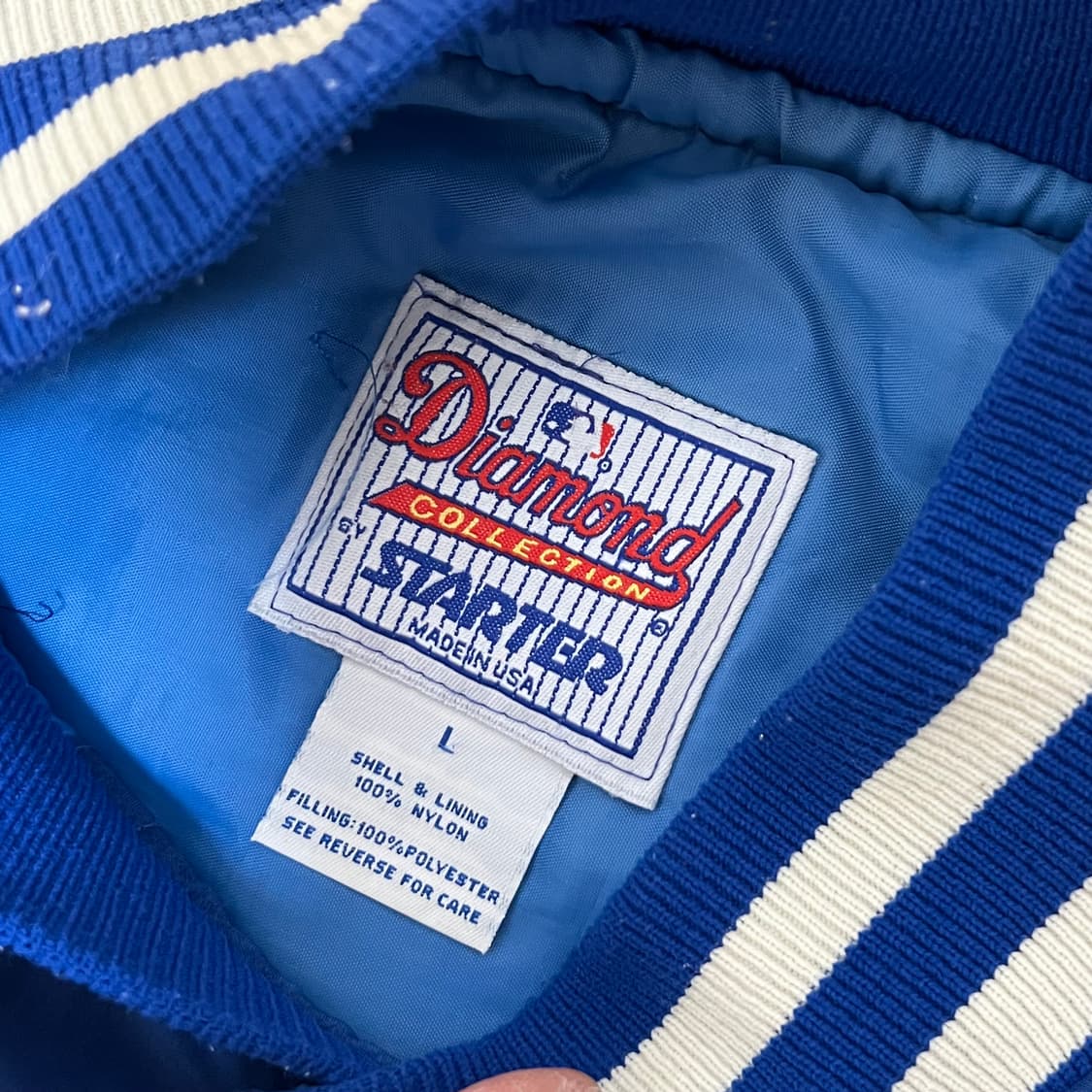 스타터 LA 다저스 클래식 야구 자켓(90s) 상품이미지8