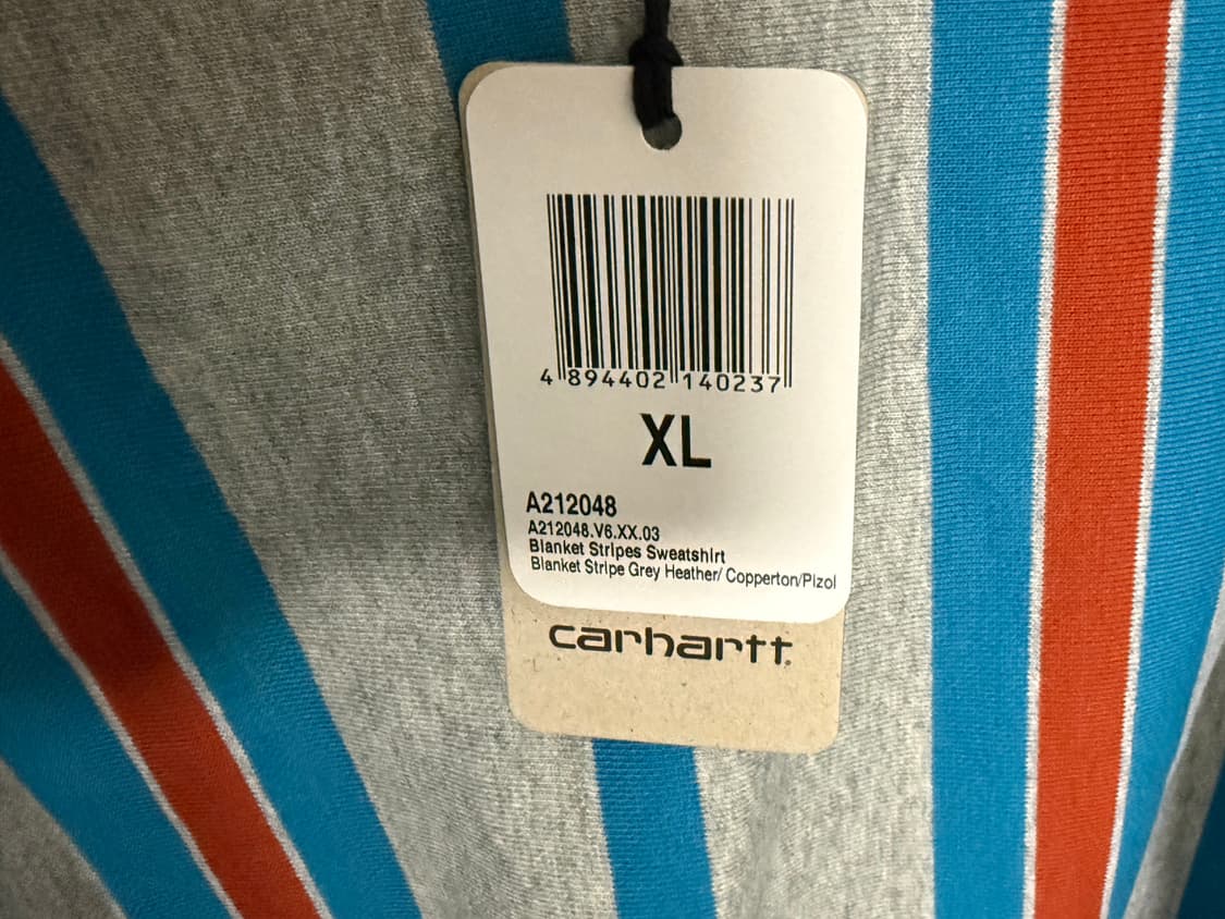 칼하트wip 스트라이프  맨투맨 상품이미지2