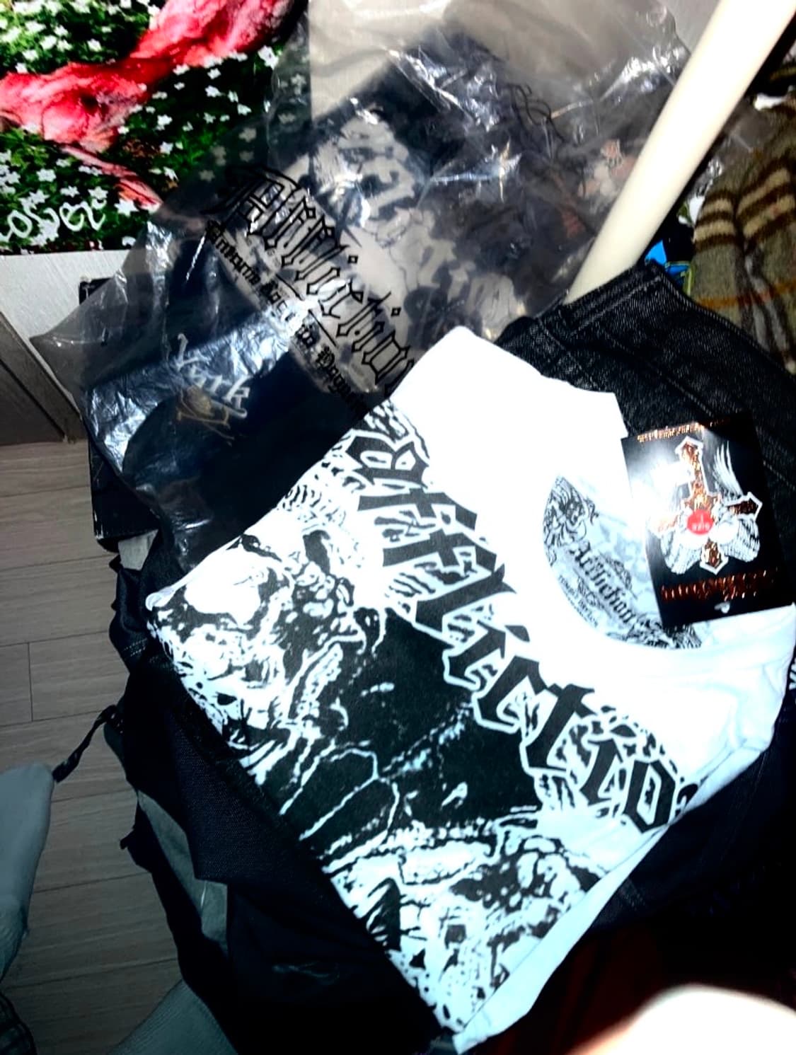 (급처ㅜ새상품)어플릭션 affliction 반팔 데드스탁 L 상품이미지2