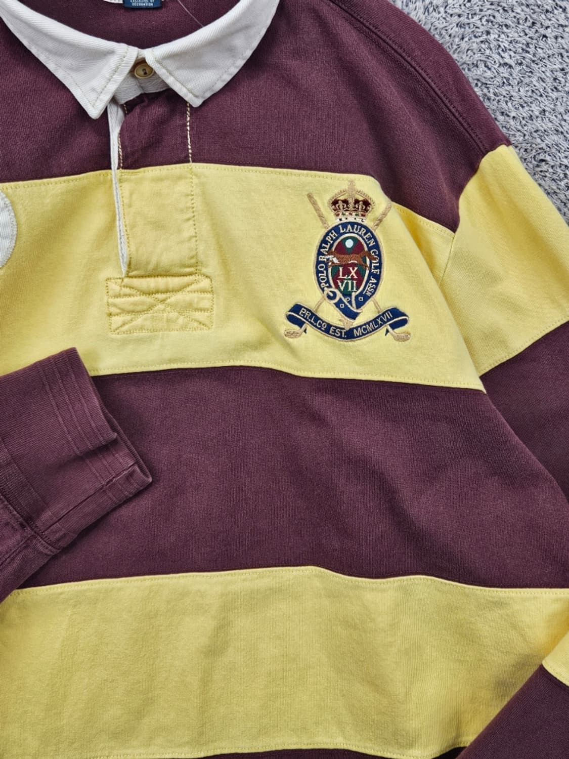 폴로랄프로렌 스트라이프 럭비 티셔츠 ( XL ) / 11765 상품이미지7