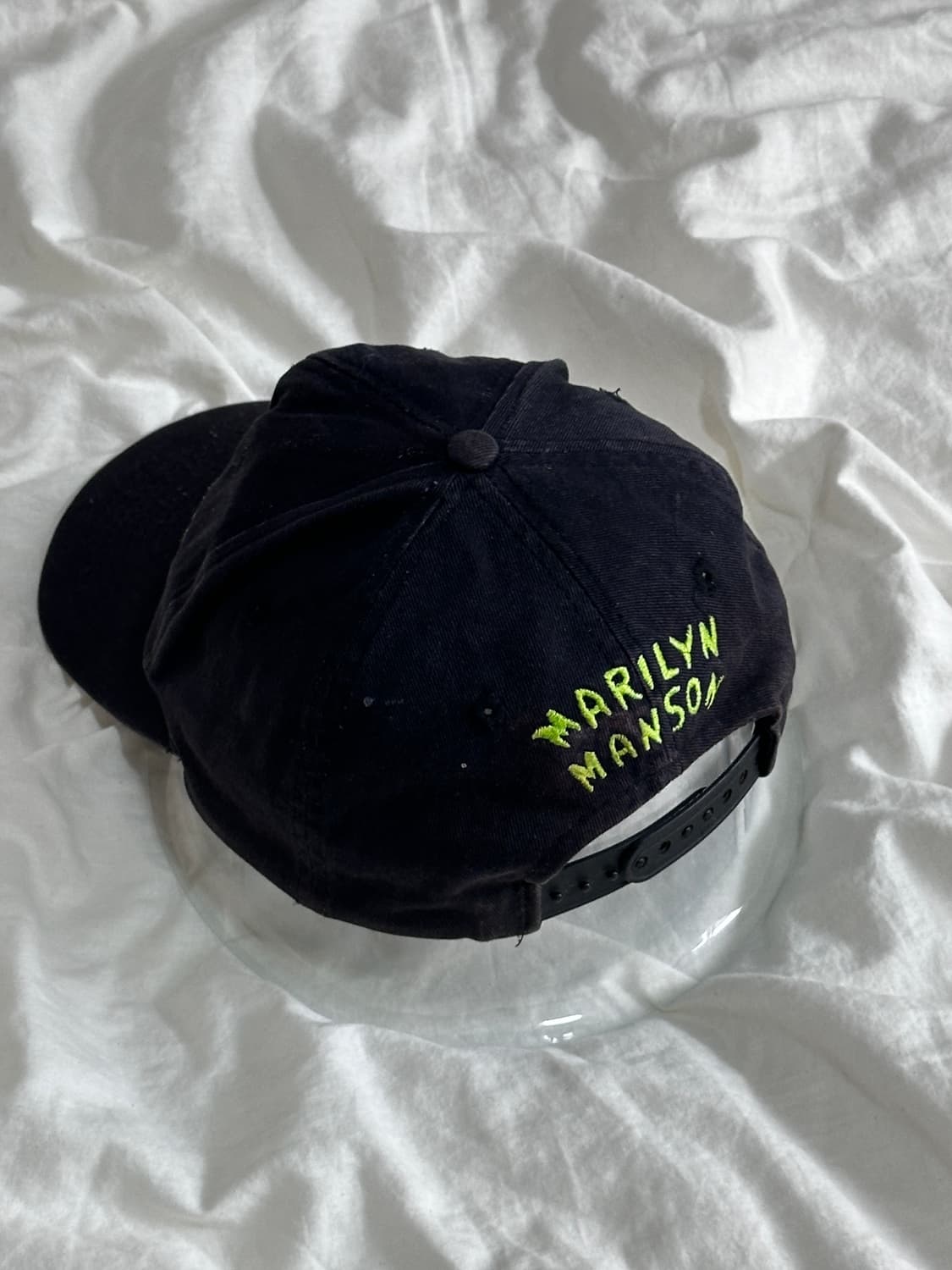 90s og Marilyn Manson ‘god of fuck’  hat 상품이미지4