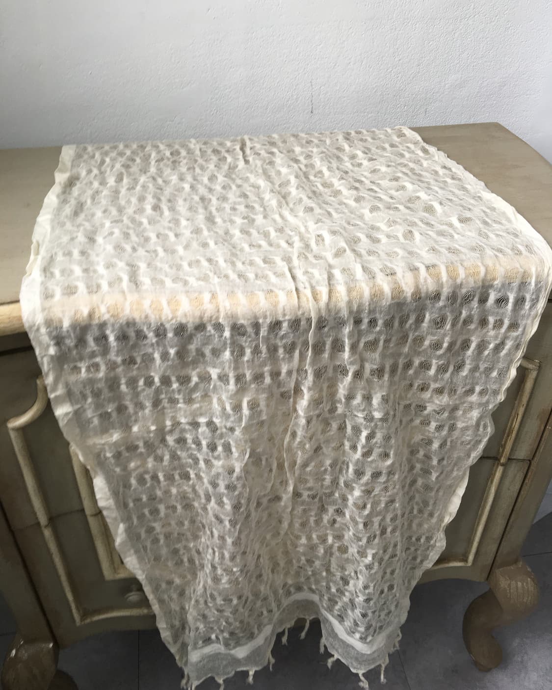 net pattern scarf 상품이미지5