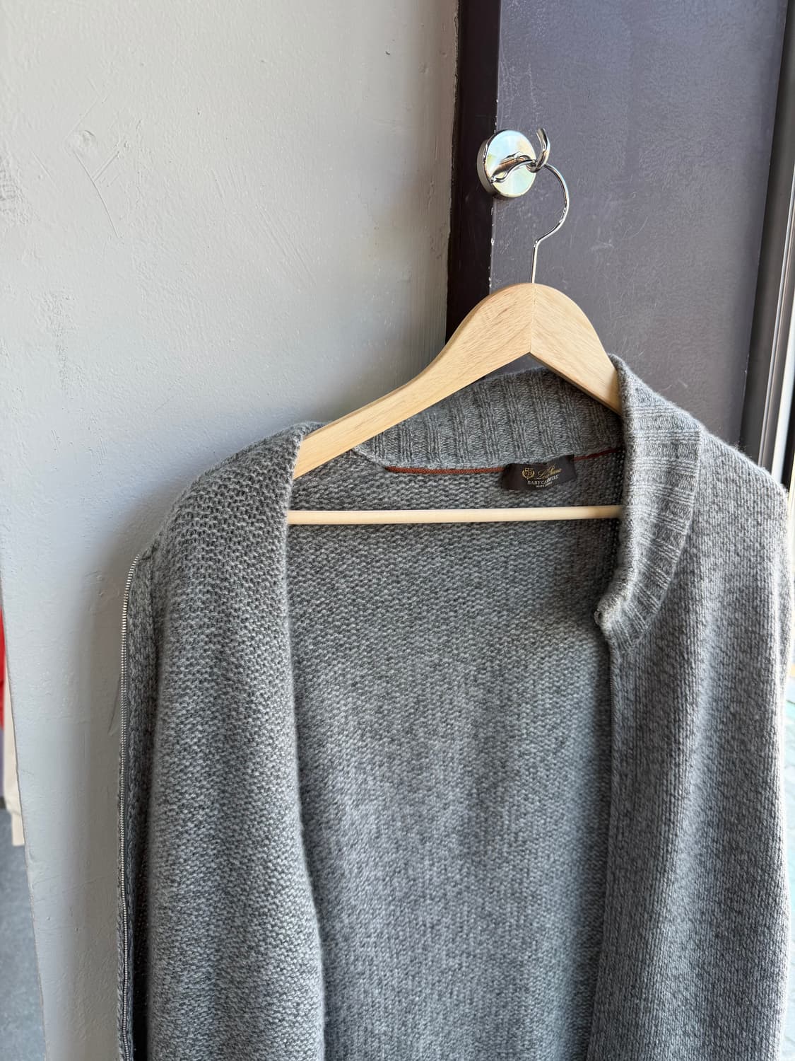 54/ 로로피아나 베이비 캐시미어 니트 집업 상품이미지7