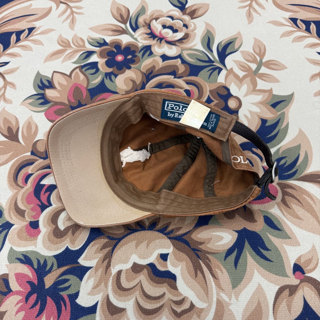 00s 폴로 랄프로렌 빅포니 볼캡(브라운) 상품이미지5