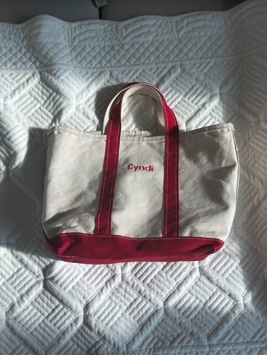 엘엘빈 80s 숏 핸들 토트백 상품이미지1