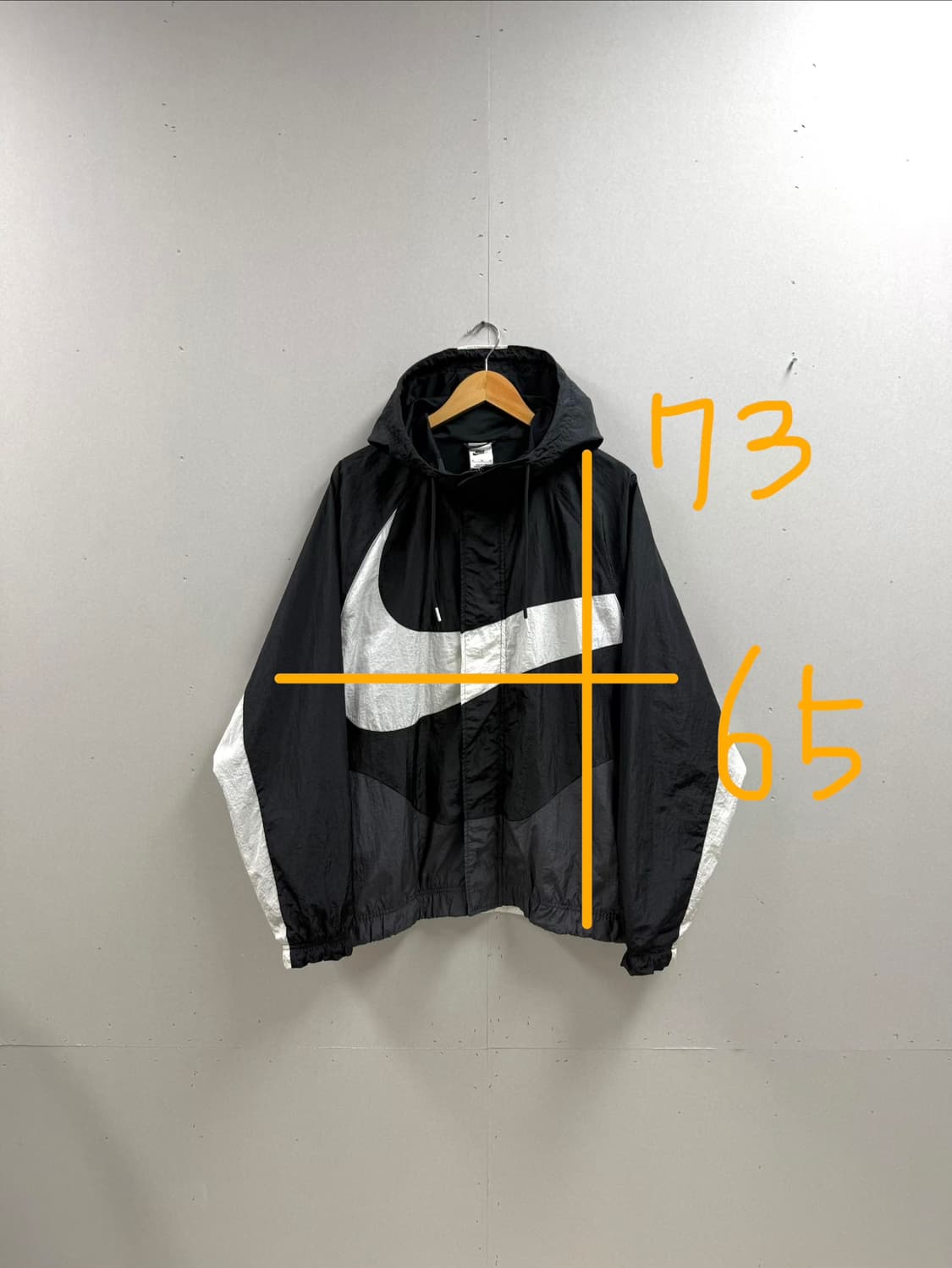 남성 XL 105 / 나이키 빅스우시 우븐 바람막이  상품이미지2