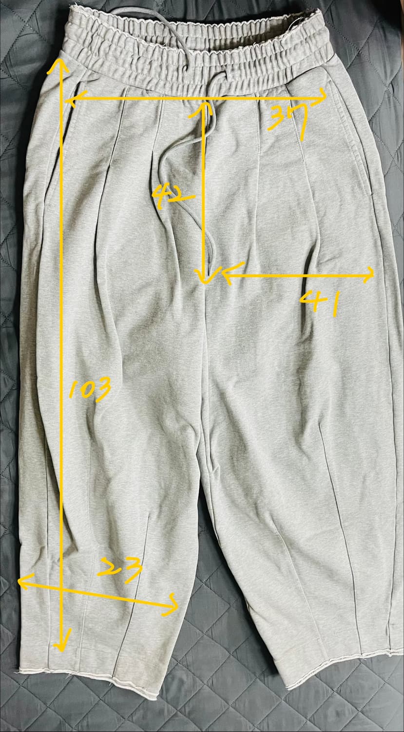 빈티지 와이드 스웻팬츠 상품이미지4