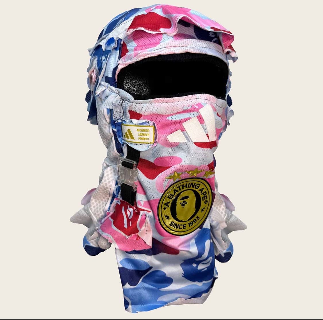 Forcesunseen 베이프 아디다스  커스텀 바라클라바 상품이미지2