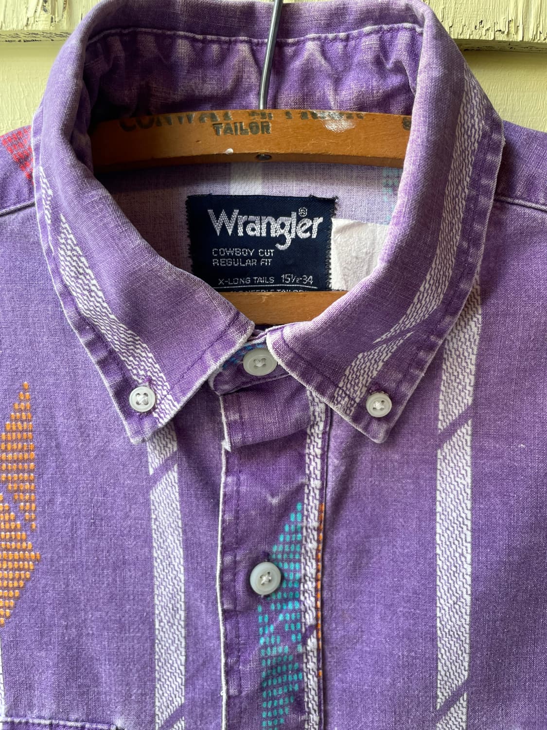 1980-90's Vintage Wrangler Western Shirt 상품이미지4