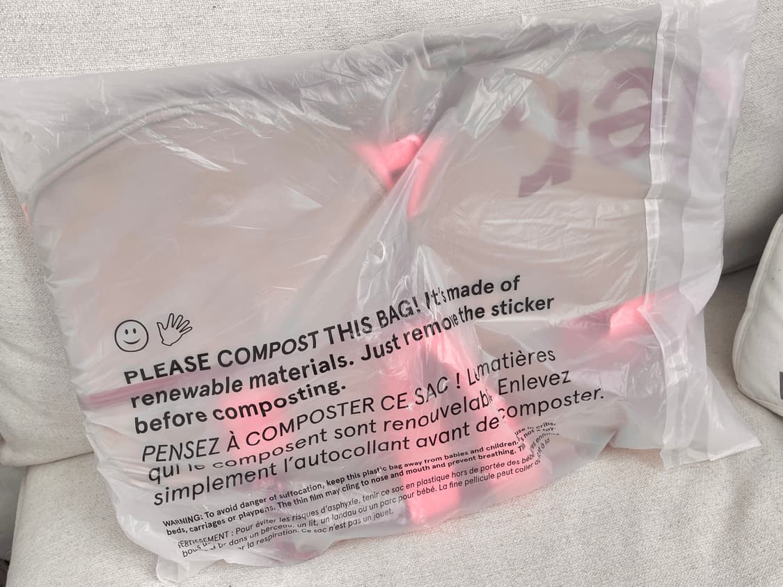 미개봉 정품 glossier 글로시에 더플백 데저트 로즈 컬러 가방 상품이미지9