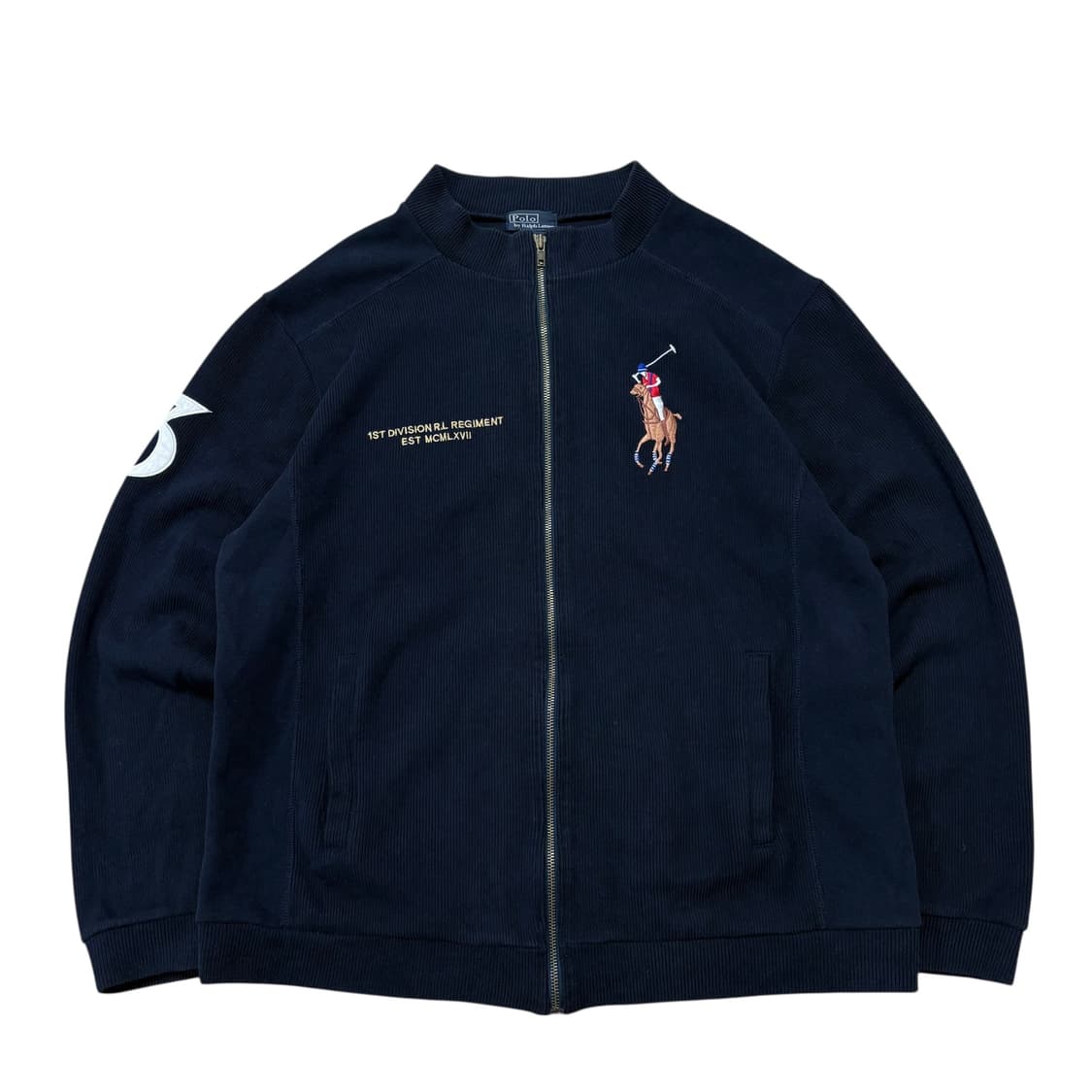 폴로랄프로렌 코듀로이 니트집업 상품이미지1