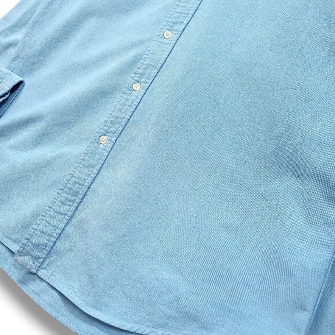 [XL] 폴로 스카이블루 슬림핏 스트레치 옥스포드 긴팔셔츠 상품이미지5