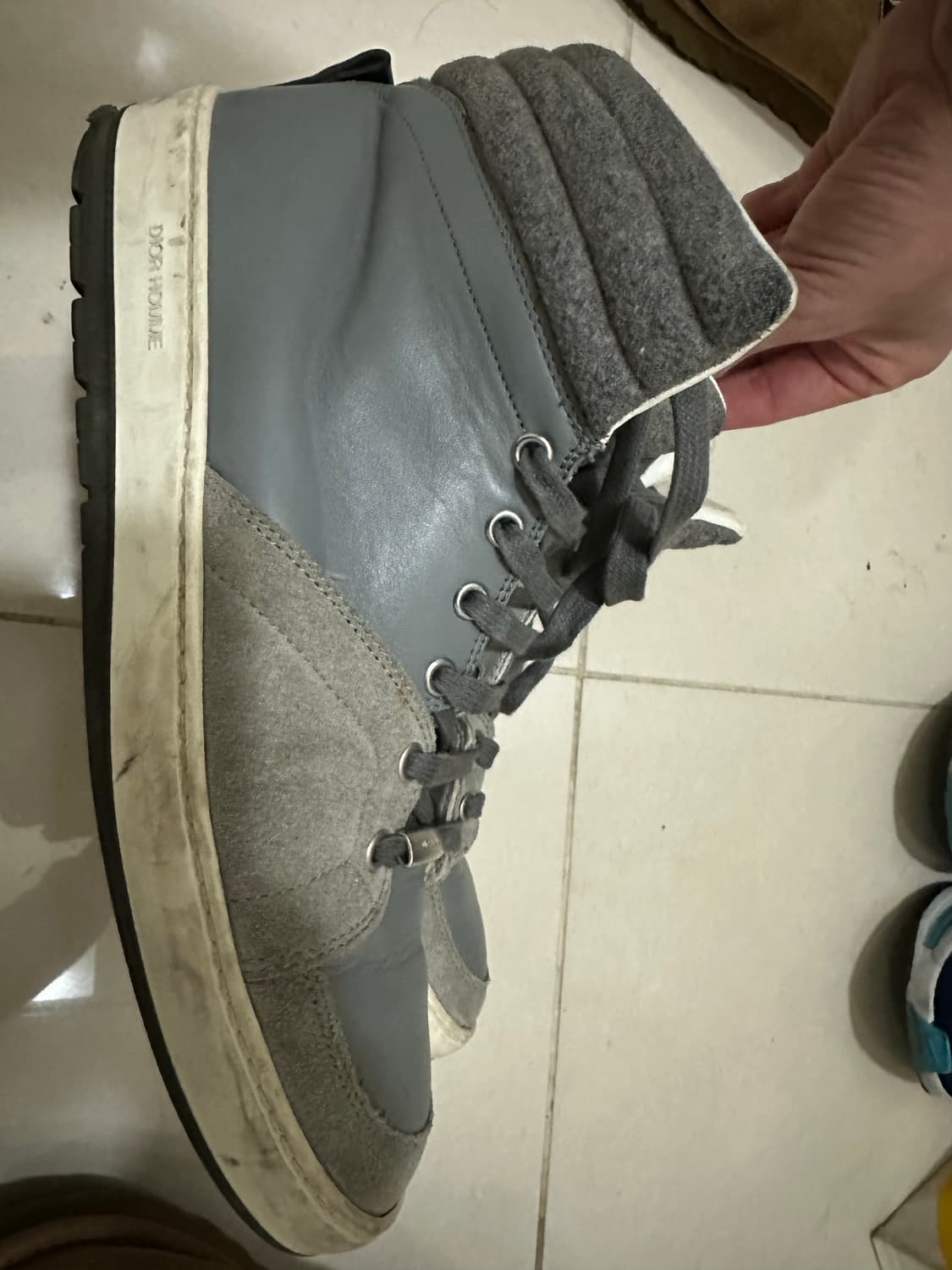 디올옴므 하이탑 스니커즈 상품이미지5