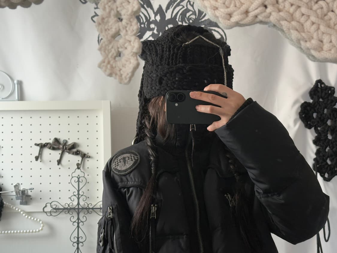 • Black Buckaroo ma-1 Detail High-neck P 상품이미지2