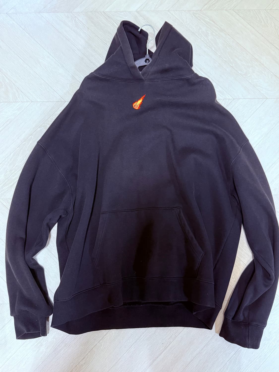 창모 메테오 후드티 블랙 XL사이즈 상품이미지2
