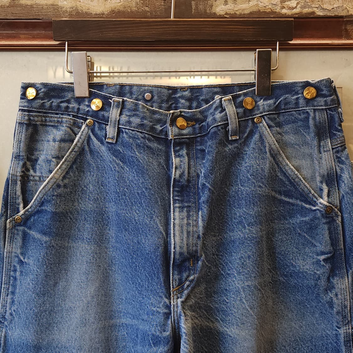 90s 칼하트 싱글니 카펜터 데님팬츠 칼하트 워크팬츠 USA 36x30 상품이미지3