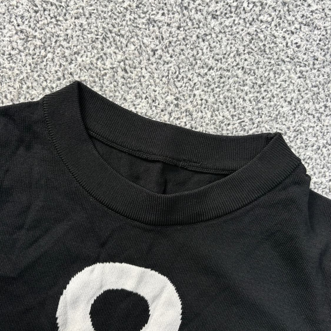 실측확인 빈티지 여성 레이온 반팔 니트 0414J 상품이미지2