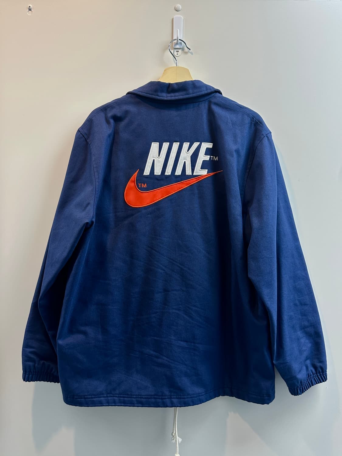 나이키 NSW 트렌드 WC 1 코치 재킷 (네이비, XL) 상품이미지3