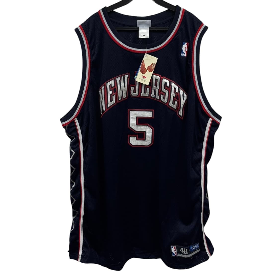 택부착 NBAx리복 제이슨 키드 농구 유니폼 상품이미지1