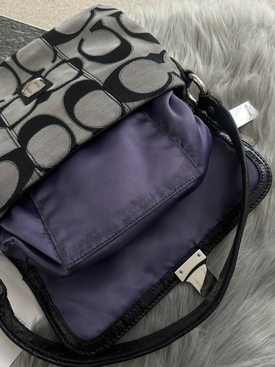 코치 자카드 숄더백  상품이미지10