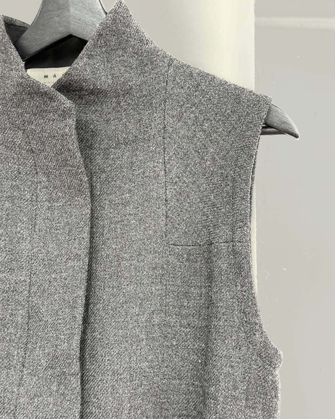 마르니 그레이 벨티드 베스트 상품이미지4