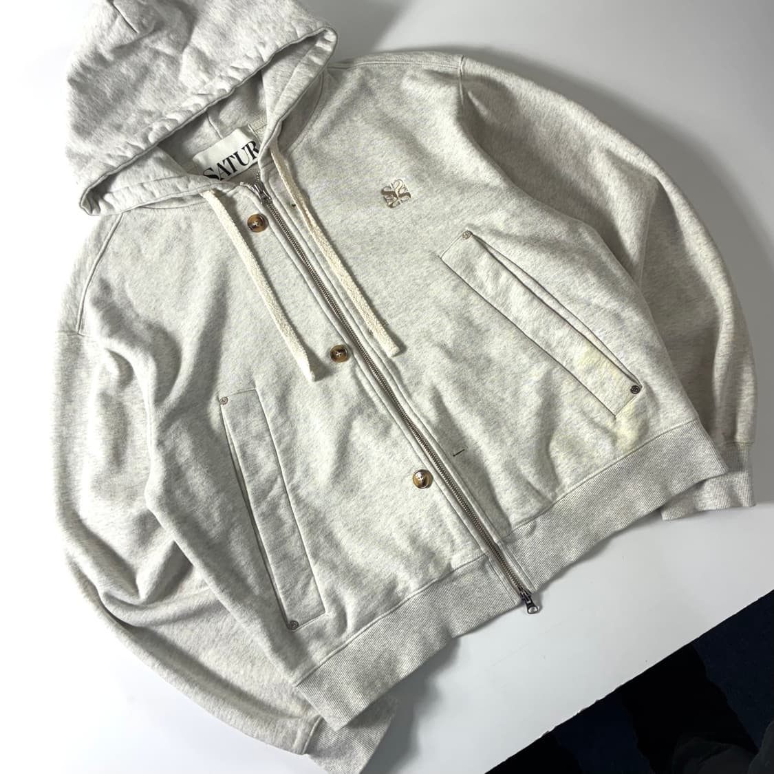 Satur  세터 테오 코튼 올데이 후드집업  상품이미지2